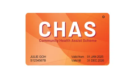 Chas Orange Card